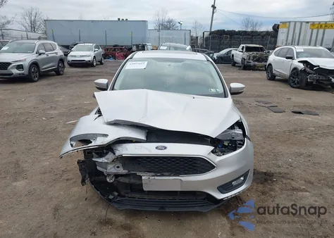 2017 Ford Focus Sel из США, поврежденный, VIN 1FADP3M26HL207826